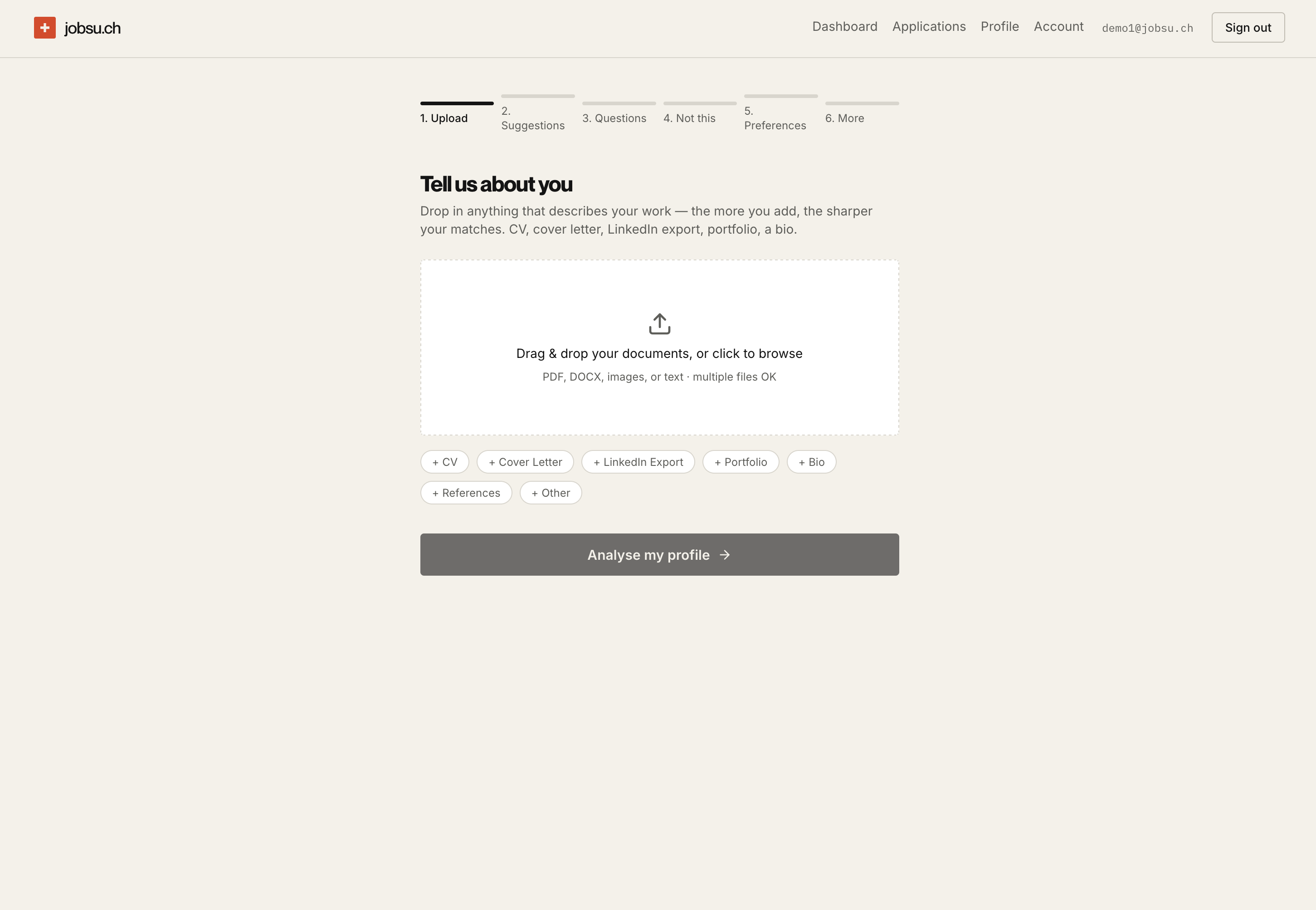 jobsu.ch screenshot 1
