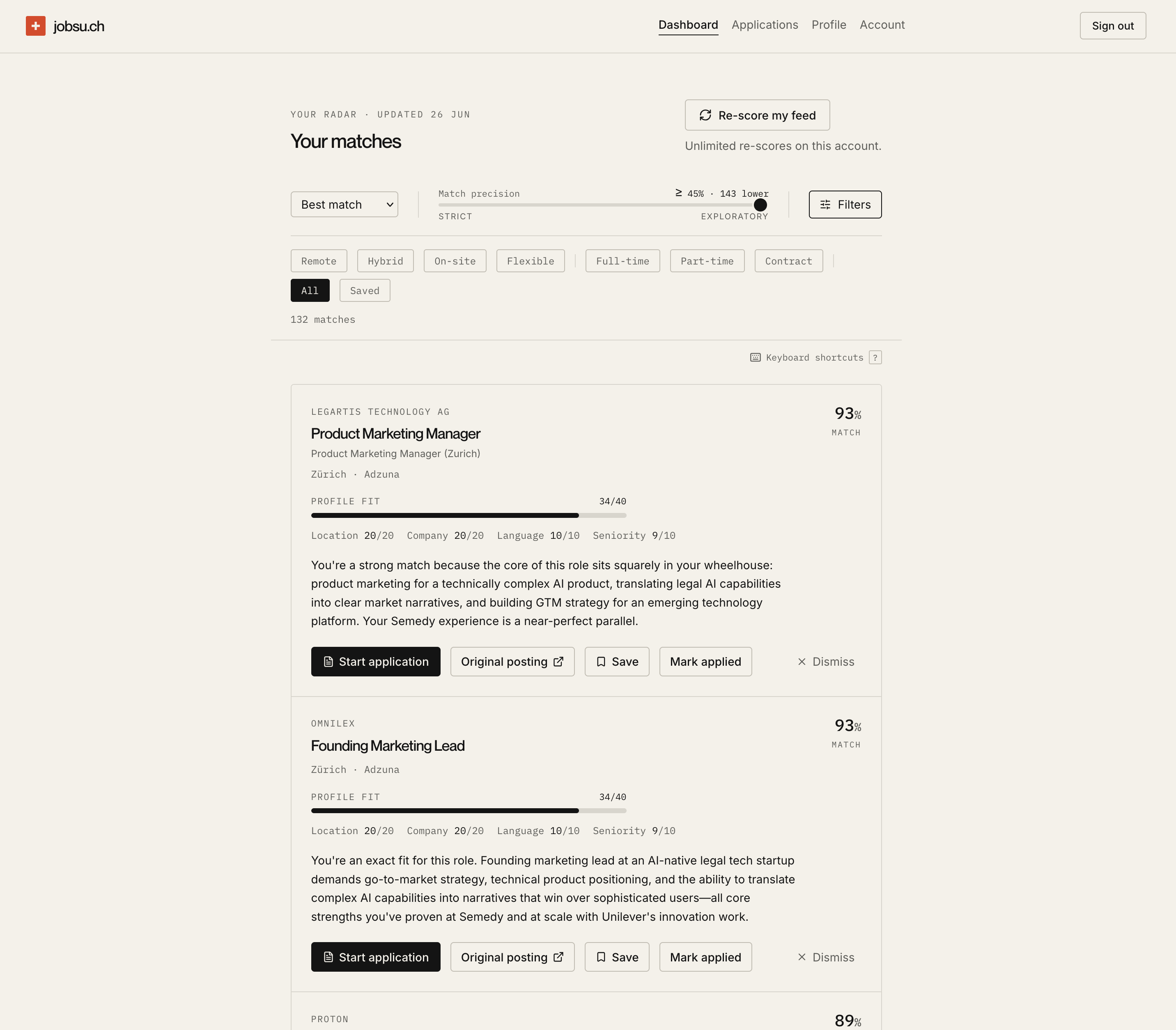 jobsu.ch screenshot 2